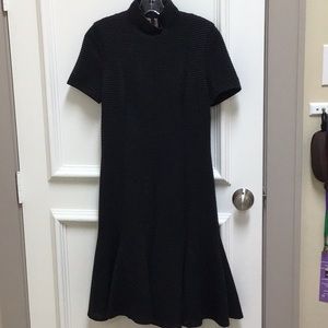 Akris Punto black dress.